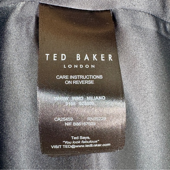 TED BAKER Niliano Narrnia Bodycon Dress - Sz 1 - Picture 13 of 16